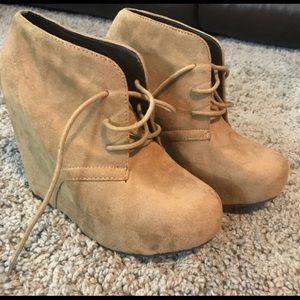 Soda Lace Up Oxford Ankle Boots😍